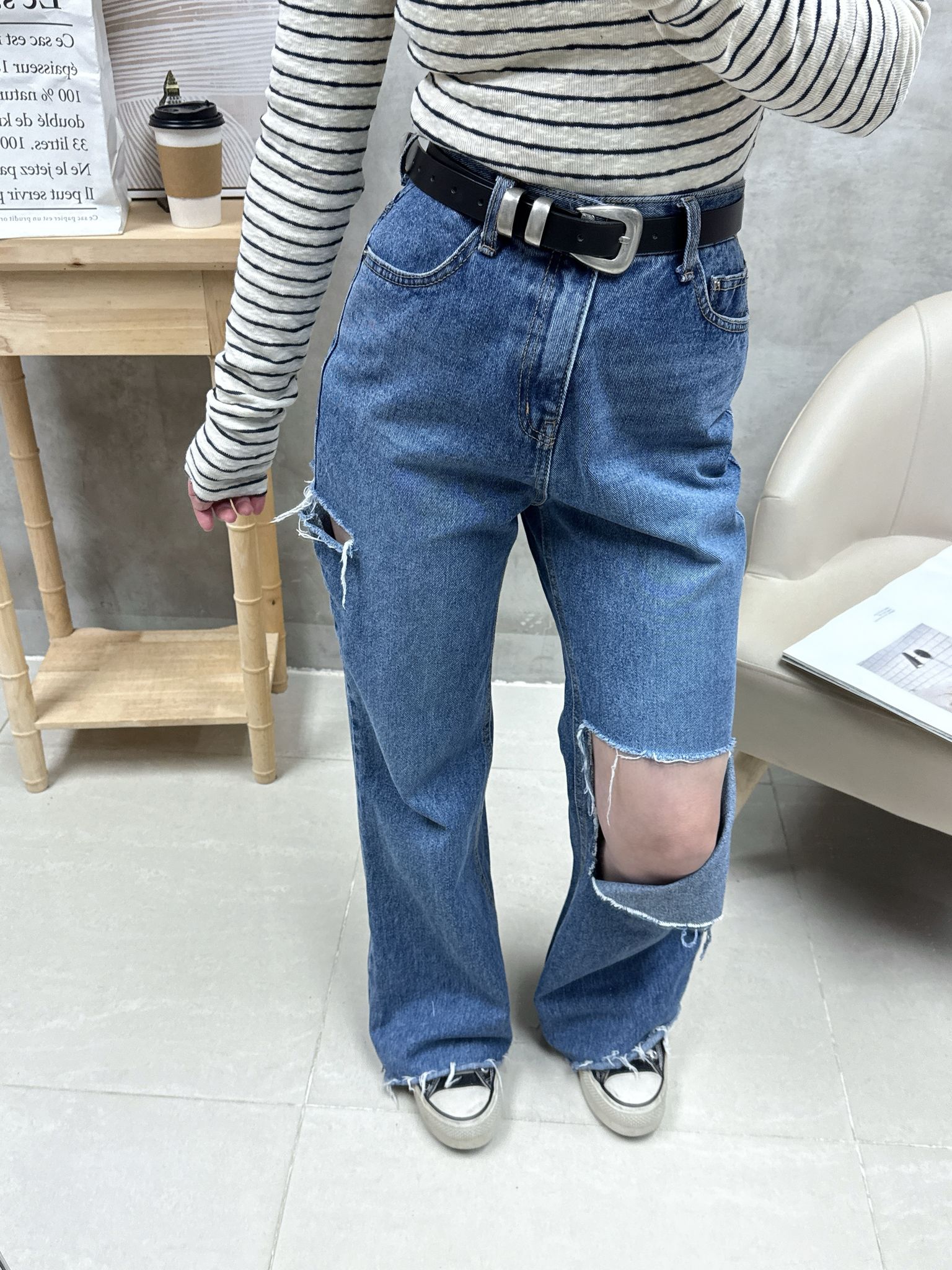 B06 交叉背橫間Top