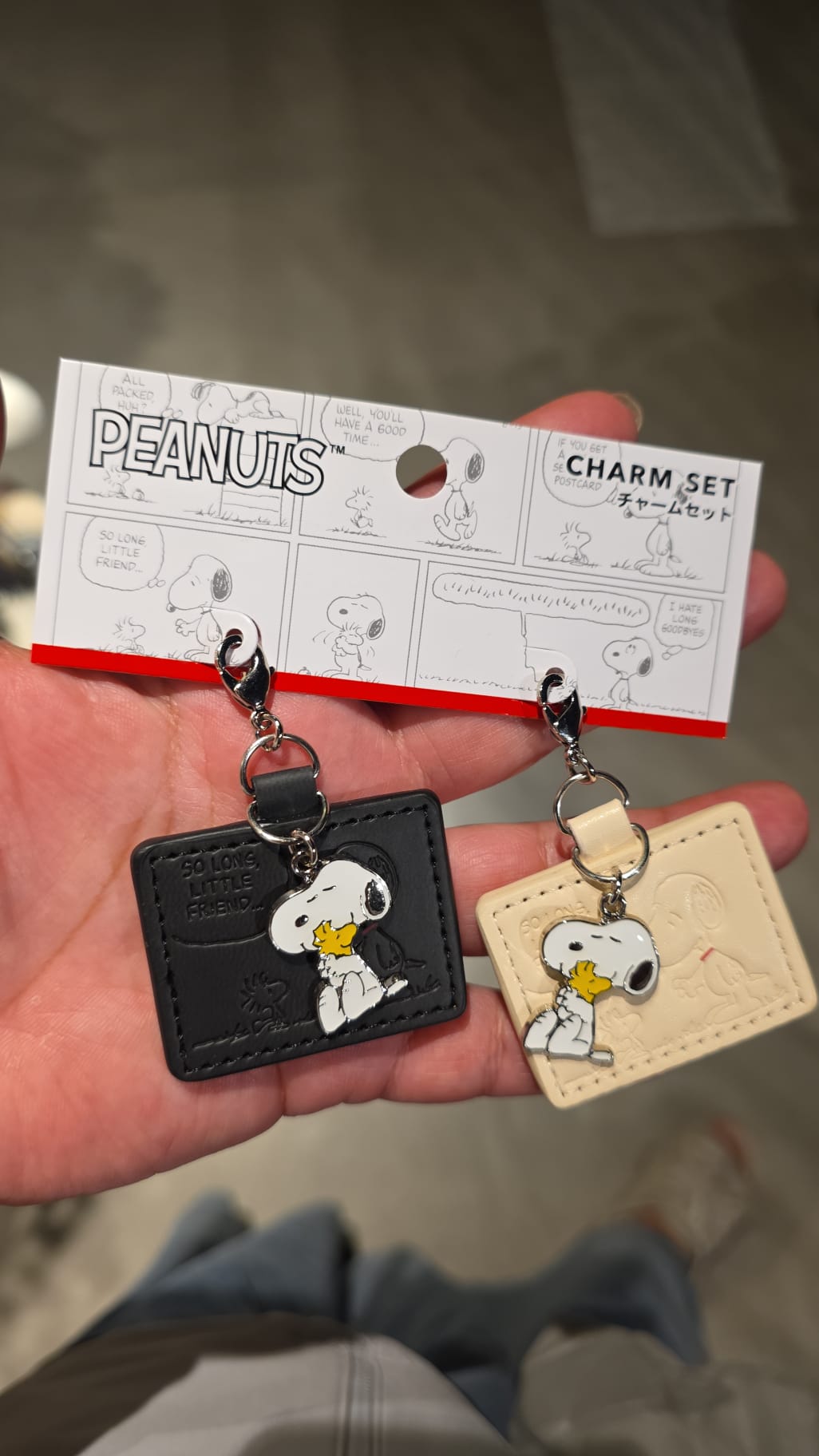 peanus charm set