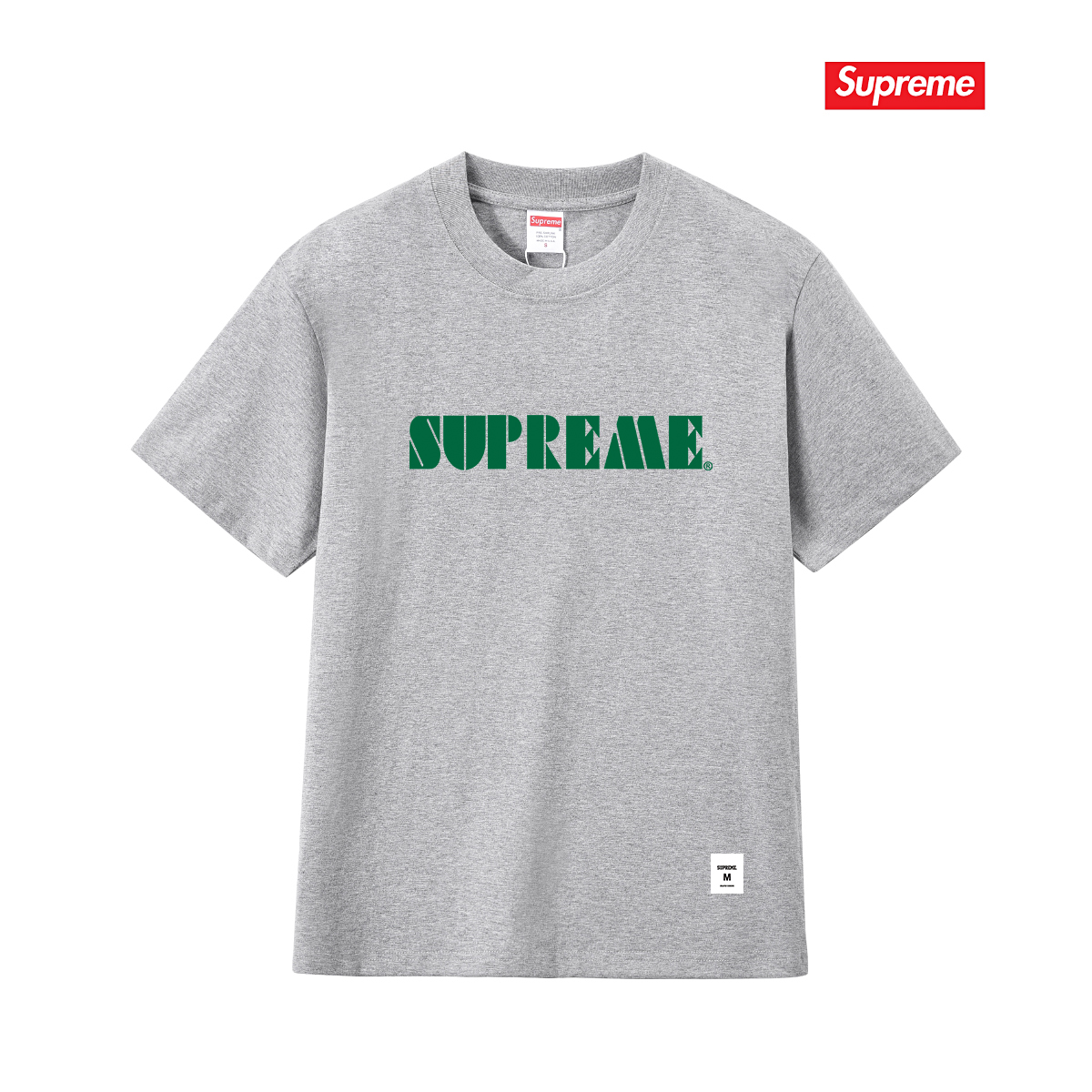 Supreme Stencil Embroidered S/S Top Tee