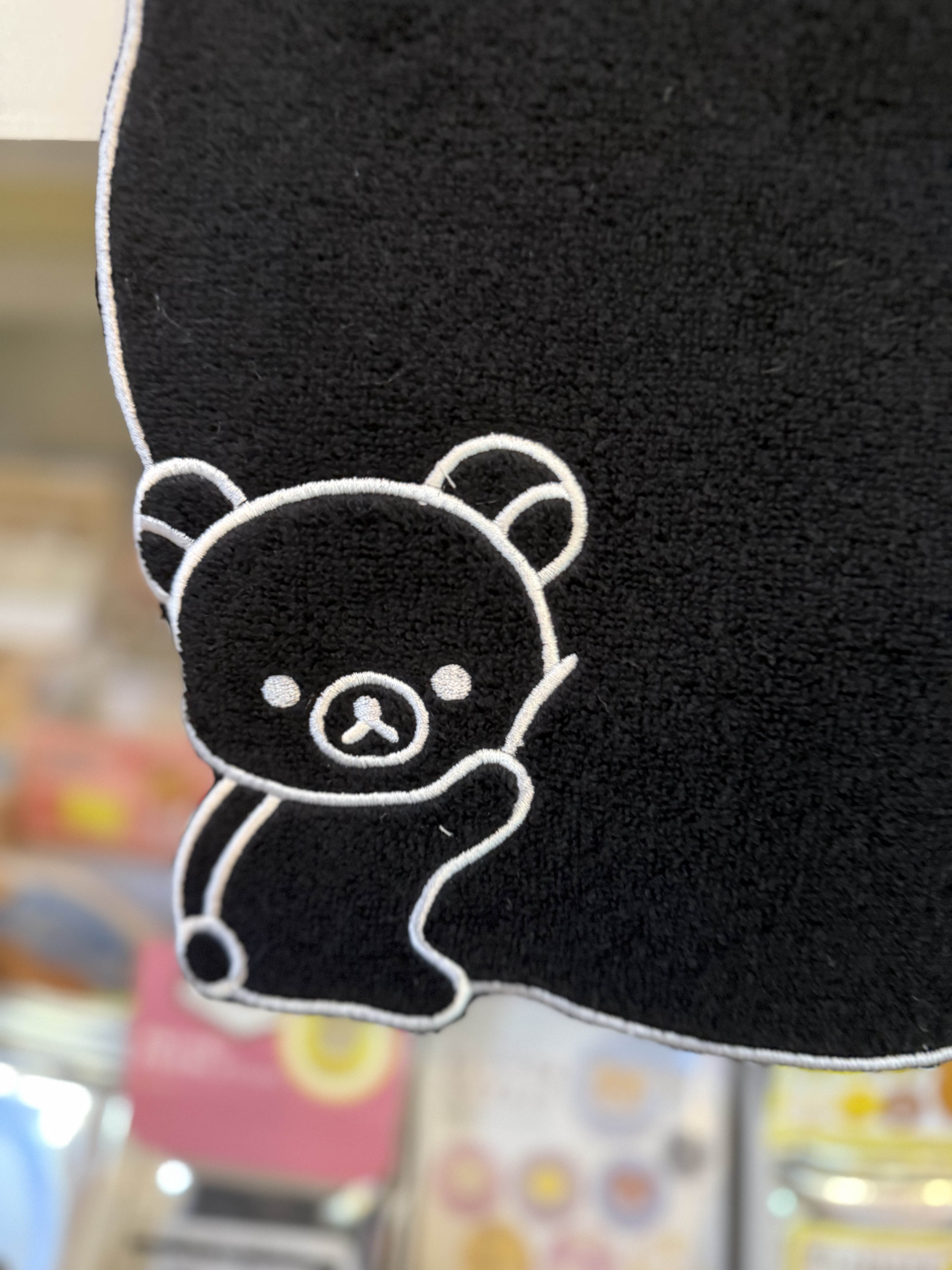 《現貨》全新Rilakkuma黑白造型毛巾仔