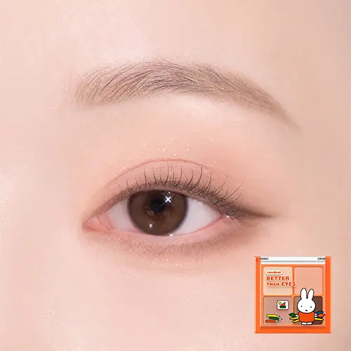 新登場 [韓國直送] Miffy Rom&nd聯乘限定 Better Than Eyes四色眼影盤連掃