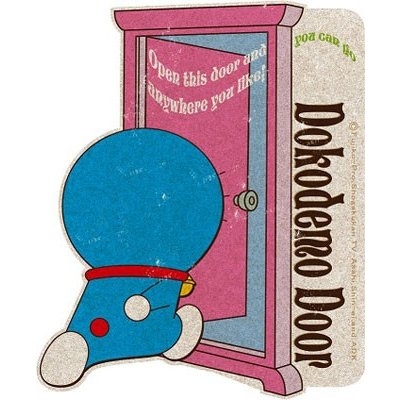 [現貨] [日本製] 多啦A夢 {貼紙 TF385682}