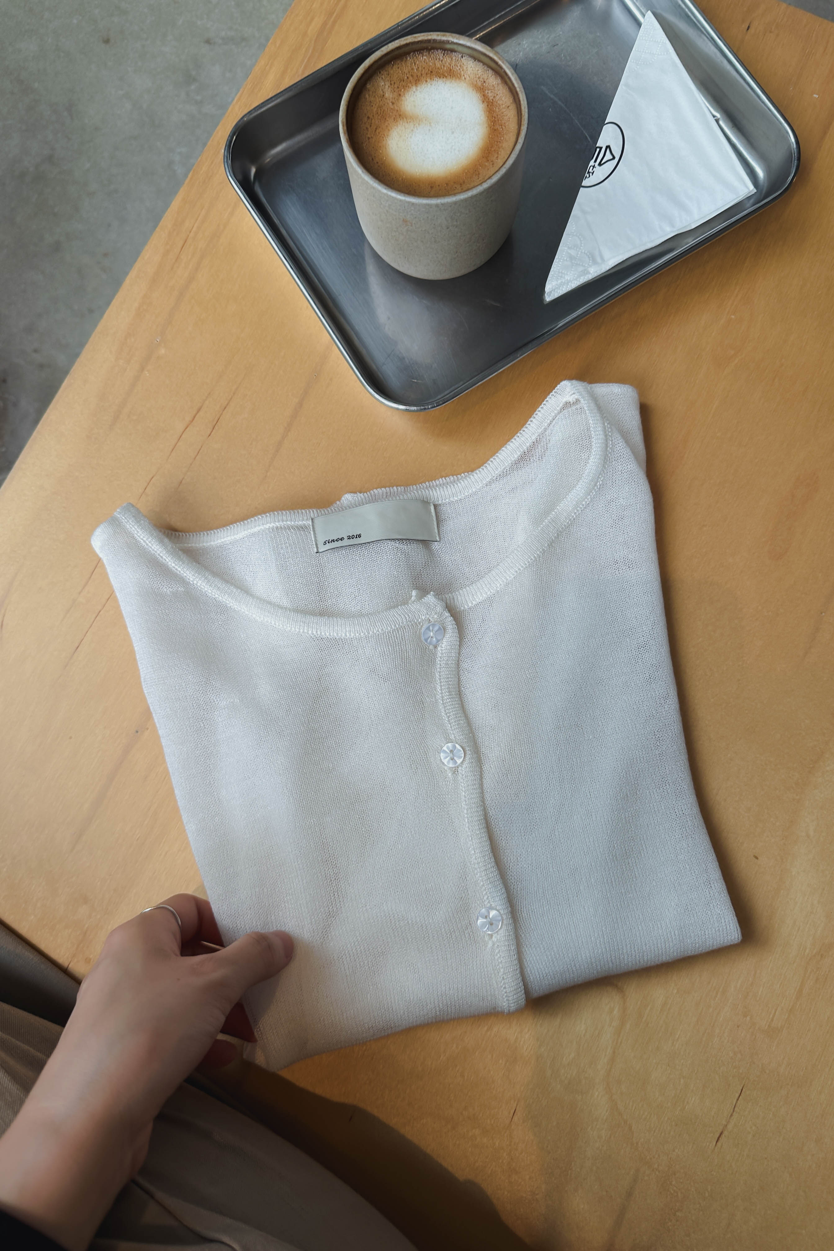 防曬衣！Cloud Sheer Cardigan (兩色入)