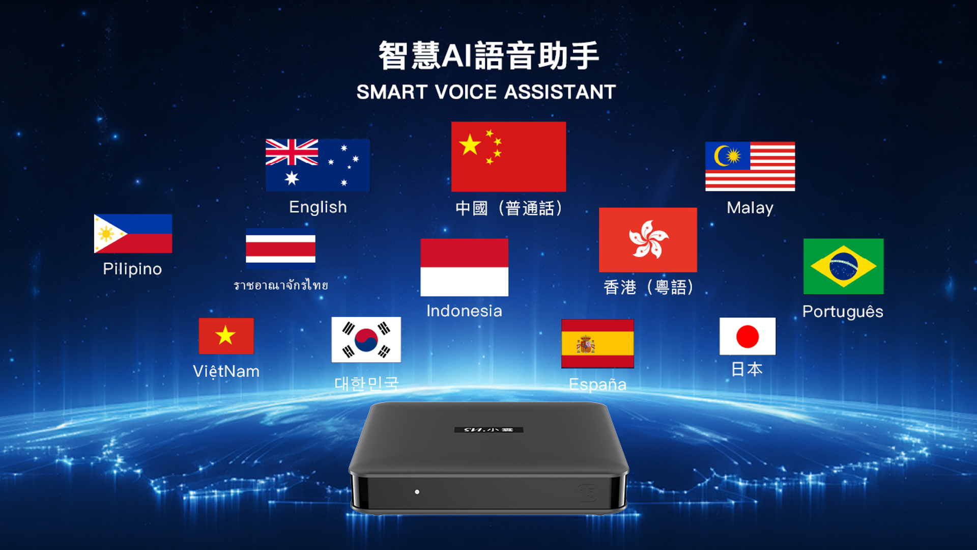新一代 SviCloud 小雲盒子 15P  旗艦級網絡機頂盒 智能語音電視盒子