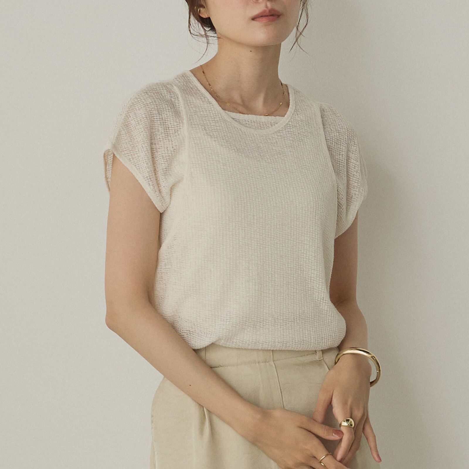 Waffle 兩件式短袖【JT034】