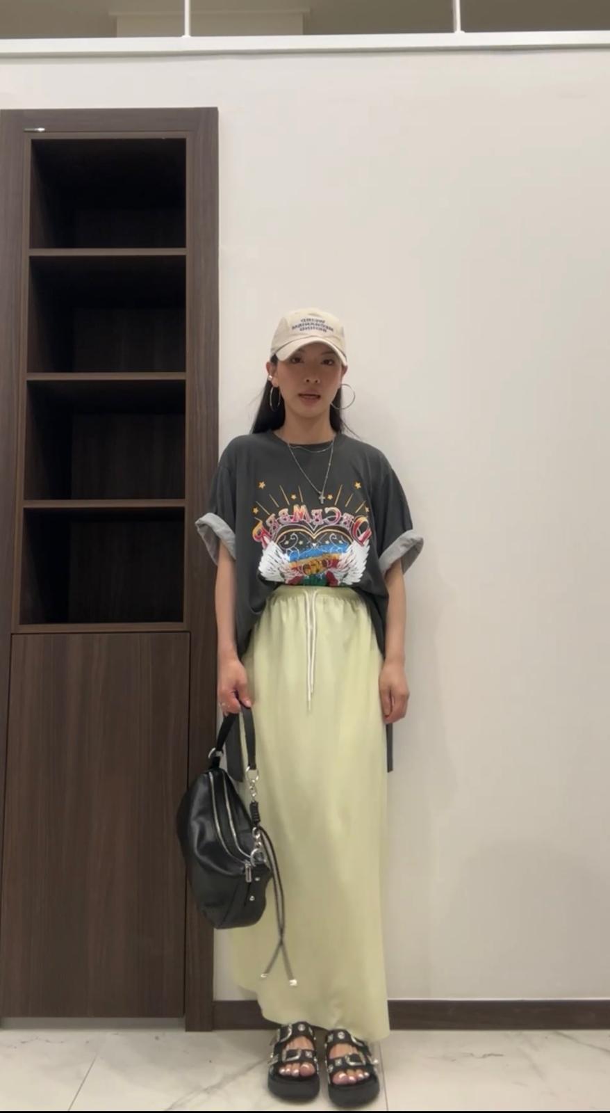 F18 免燙涼爽半裙