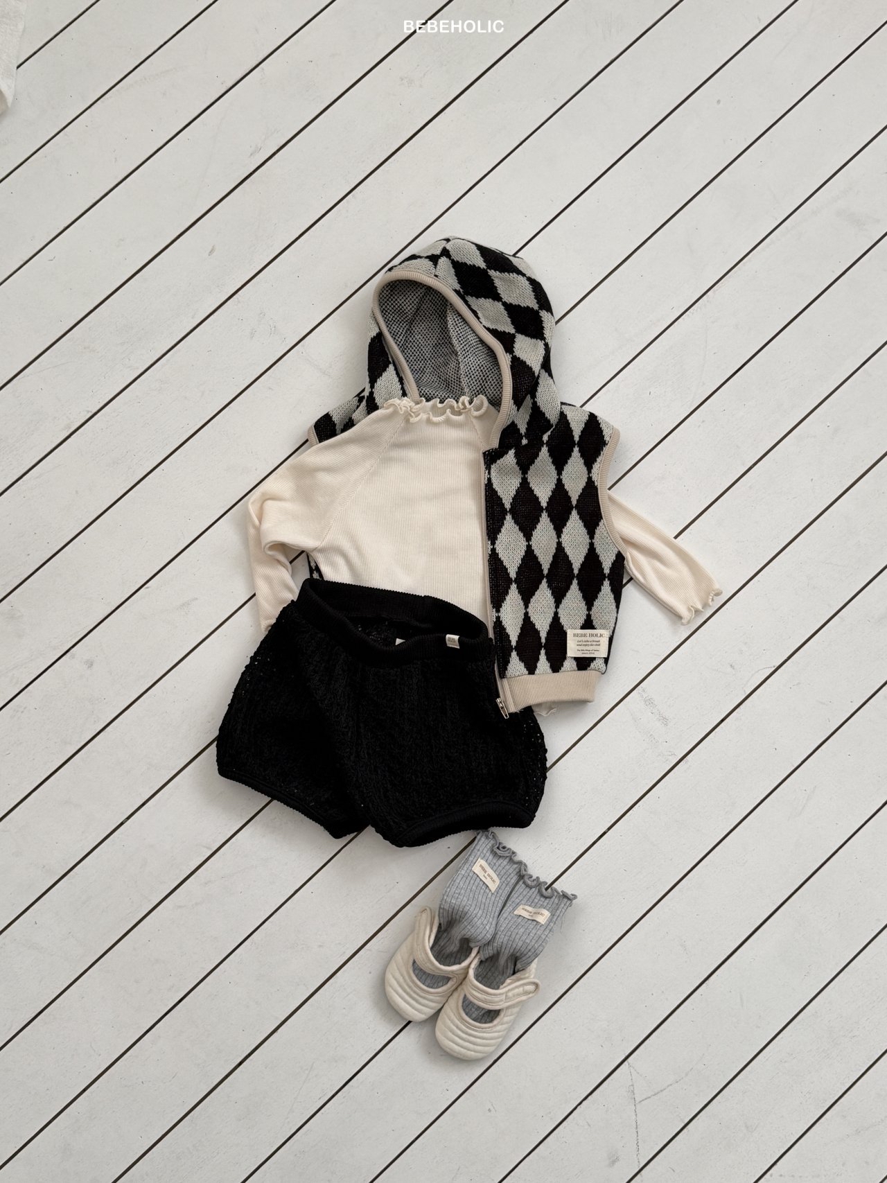 🌸預訂 韓國直送🌸🇰🇷BEBEHOLIC兩色絨球燈籠褲