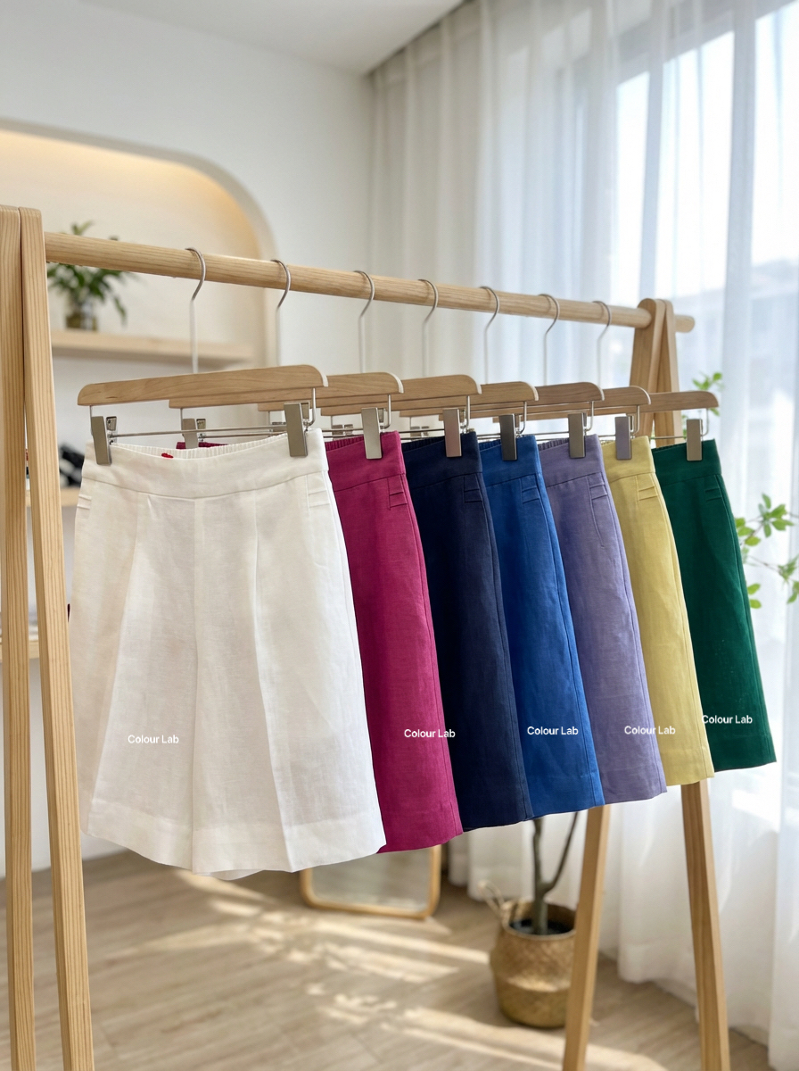 Premium Linen Shorts 18’