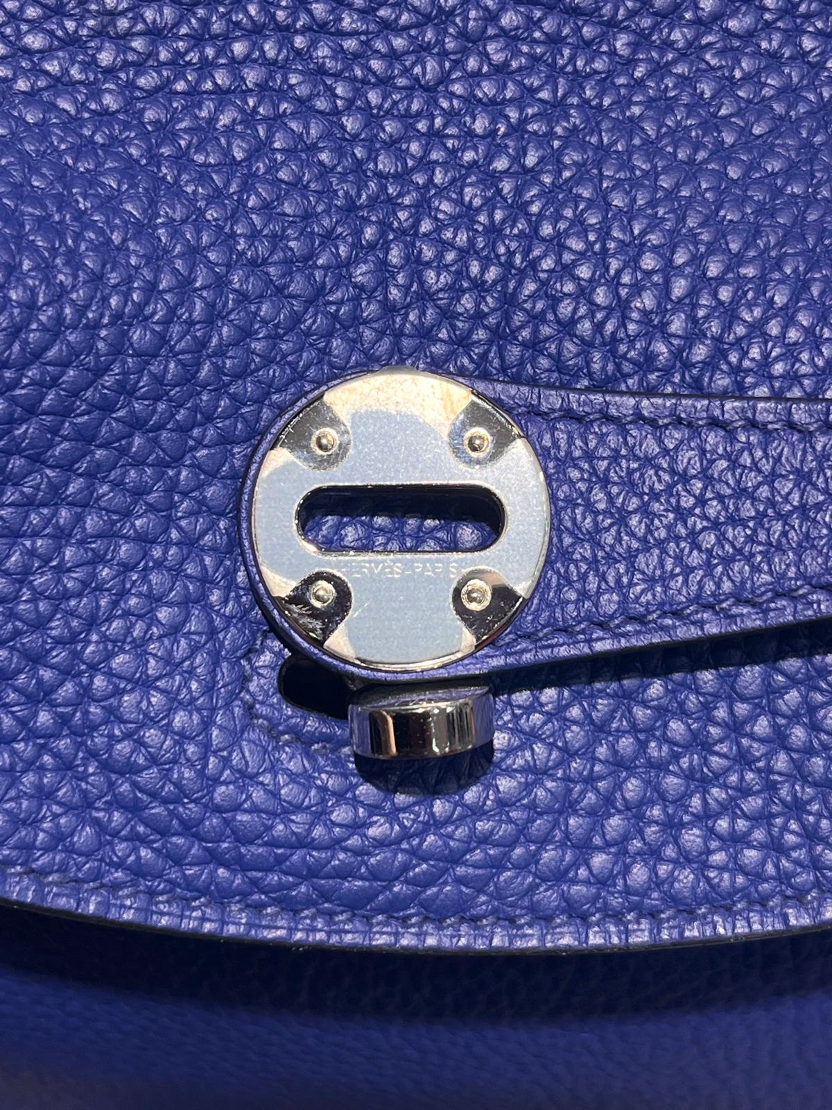Hermes Lindy 26 Stamp A 電光藍 100%Authentic, 98%New ☑️Dust bag