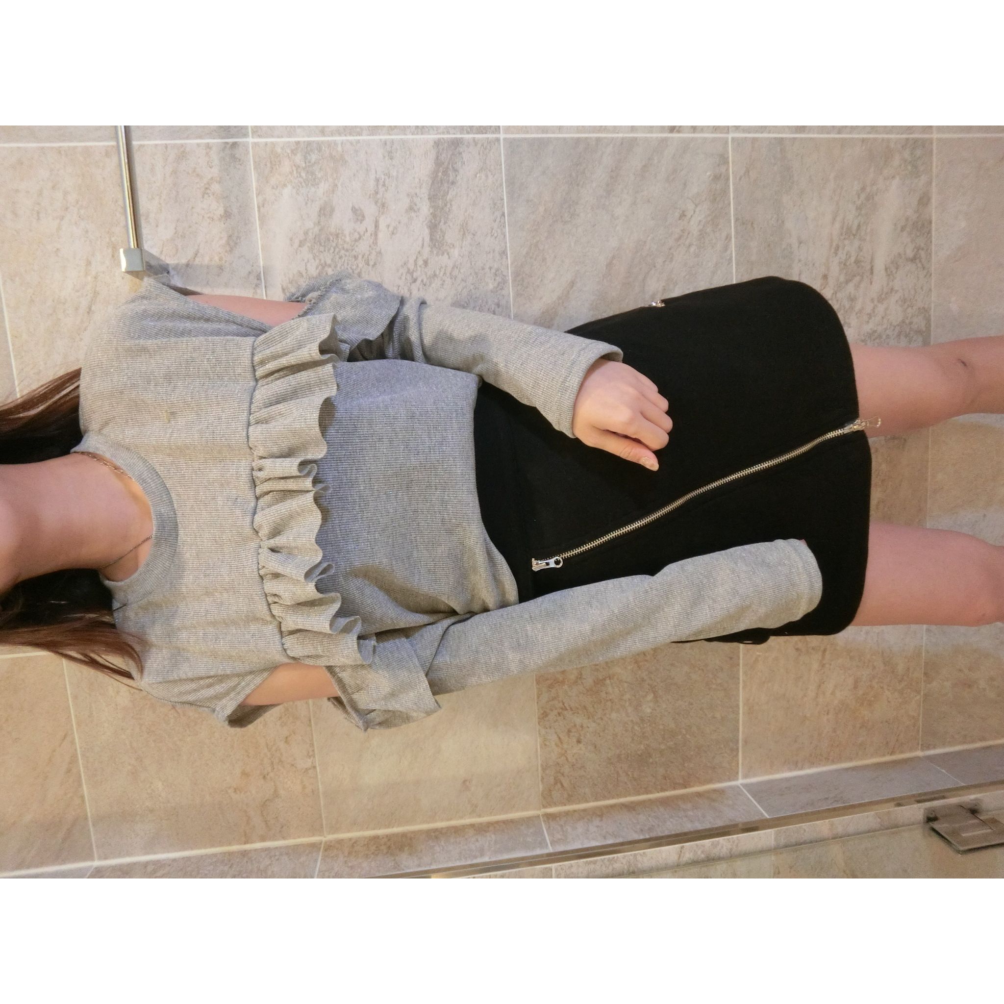 閃閃ruffle  線Top 