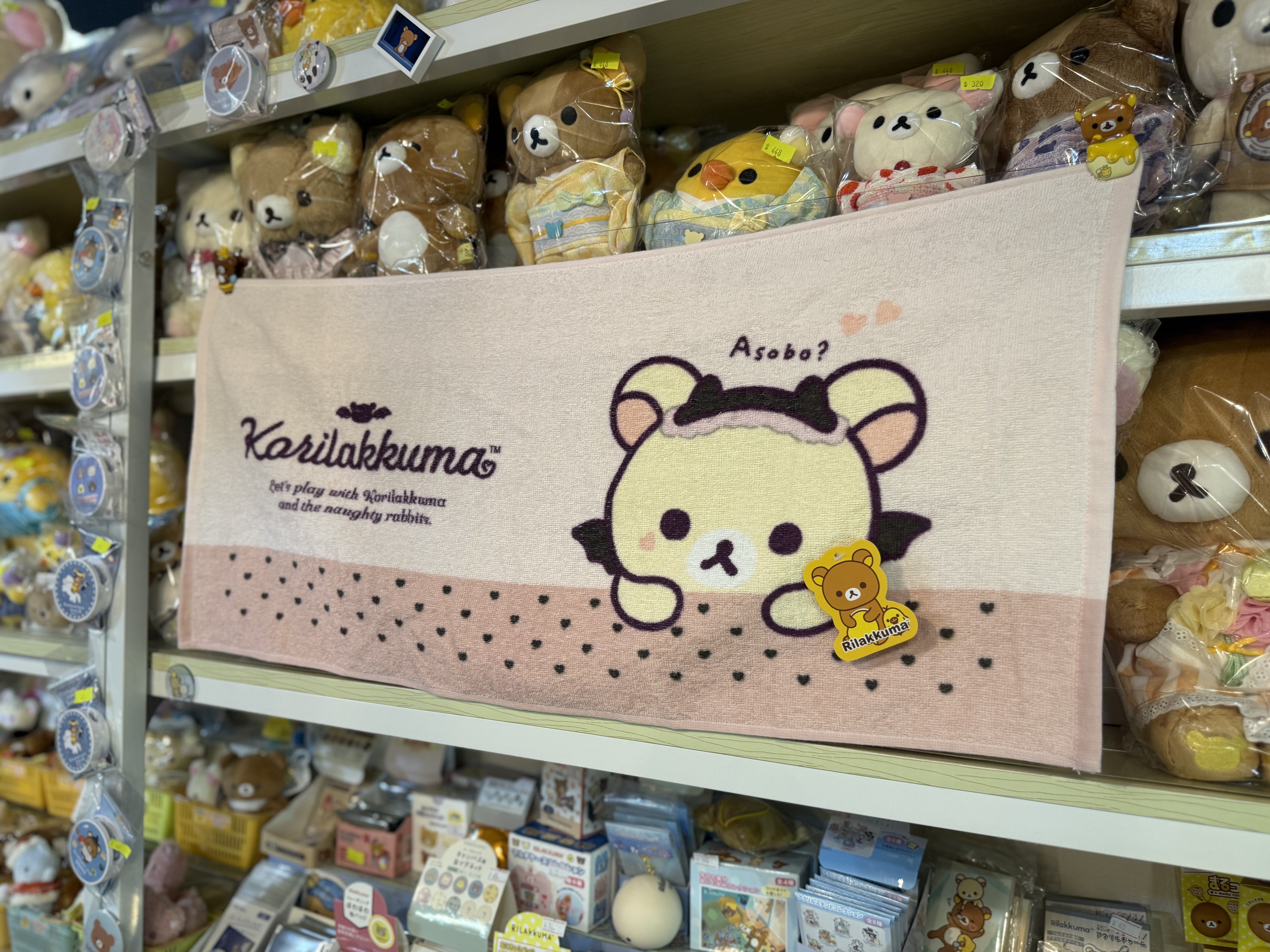 現貨》全新Rilakkuma 各款長毛巾