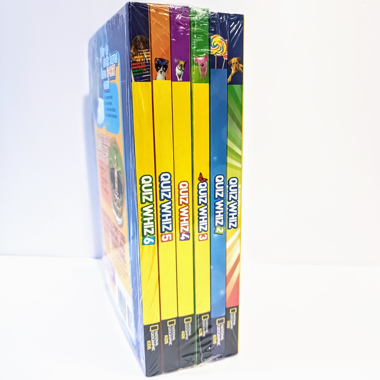 National Geographic Kids Quiz Whiz 6 books  國家地理系列  6冊 N17