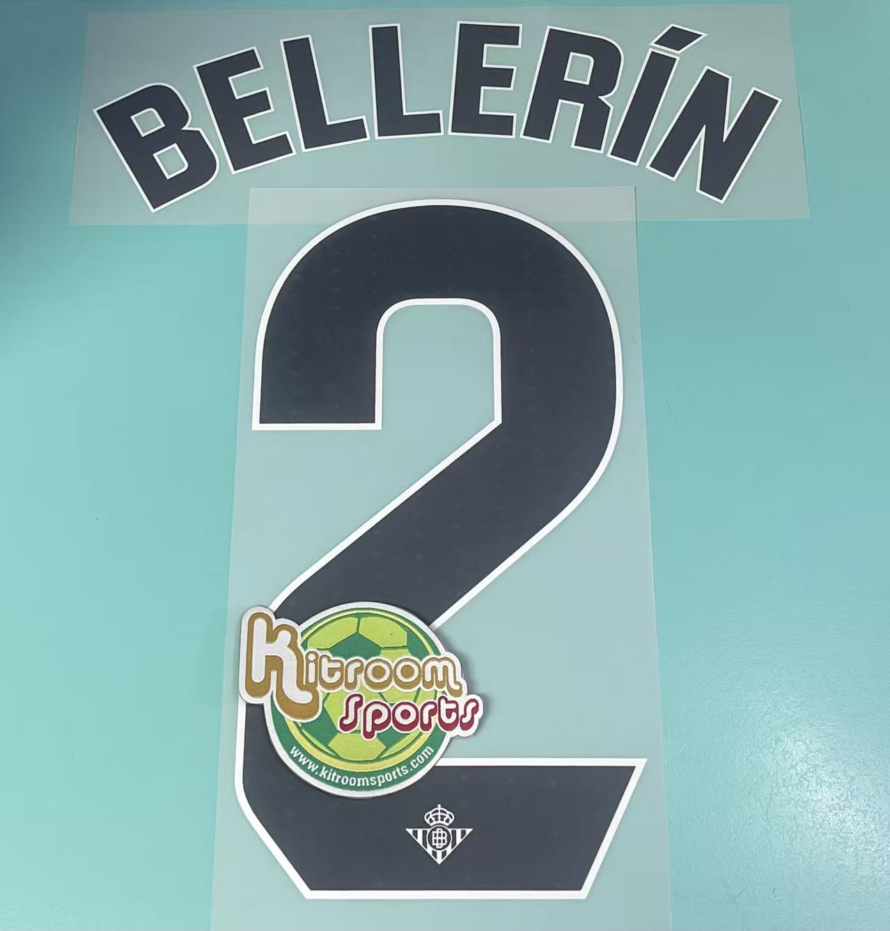 2024-25 Betis Away Nameset #2 BELLERIN