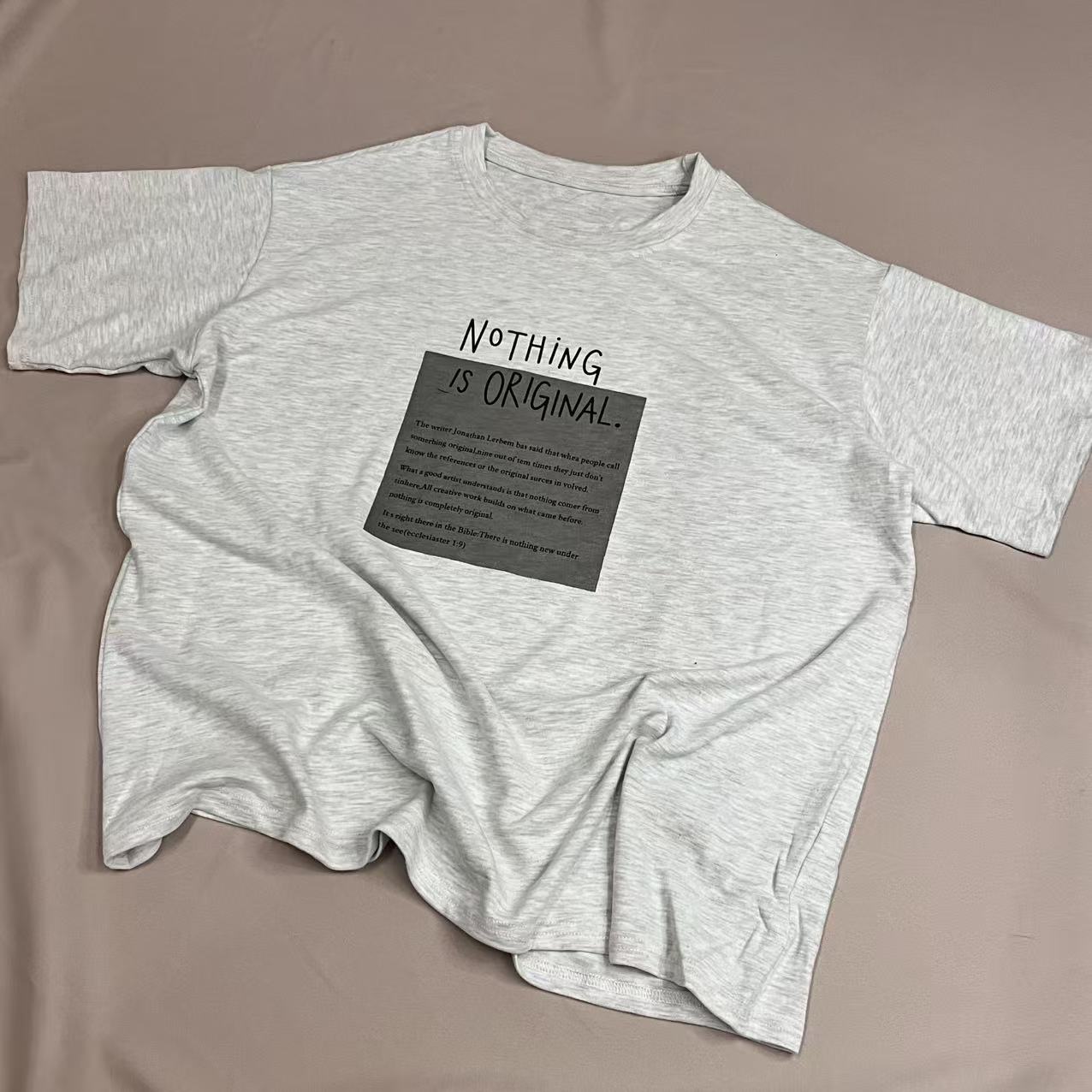 TS2004#7916  [Unisex]  Exclusive Cotton T-shirt