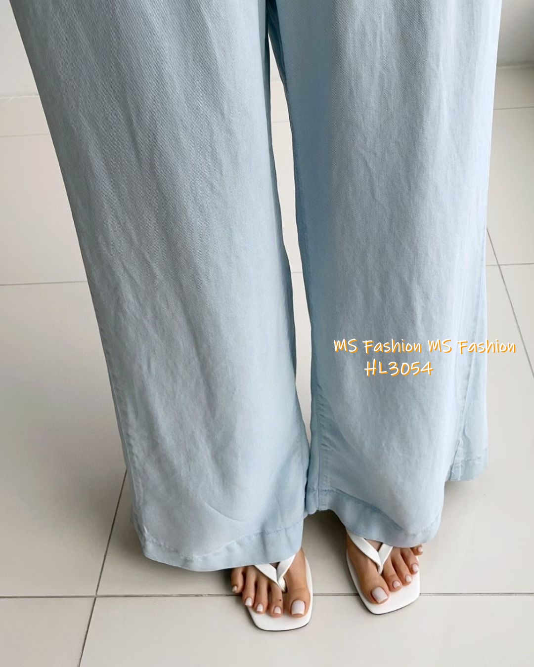 HL3054 韓國🌼Howluk天絲面料闊筒褲