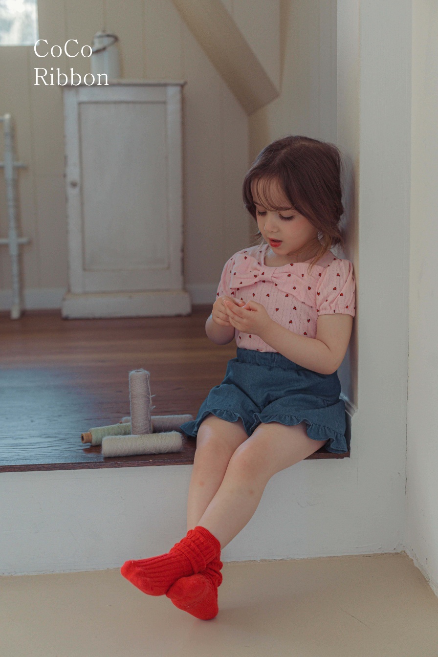 【預訂】 韓國直送 南大門童裝 心心圖案上衣