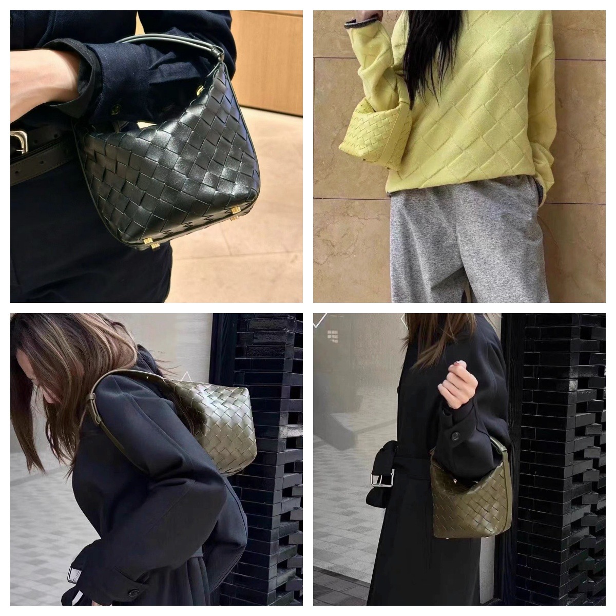 【頂級原單】Bottega Veneta Intrecciato 皮革單肩包