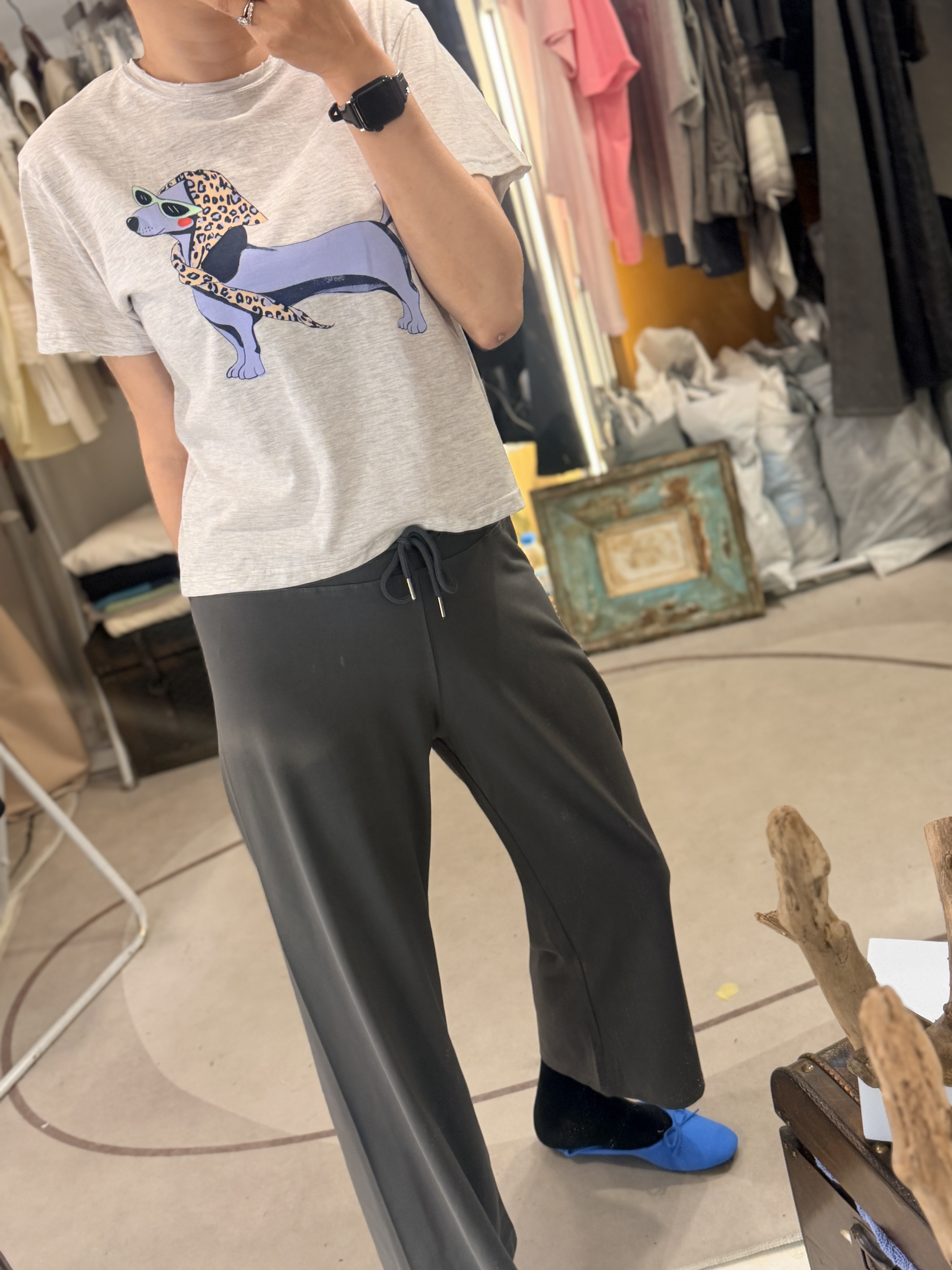 Doggy printed tee