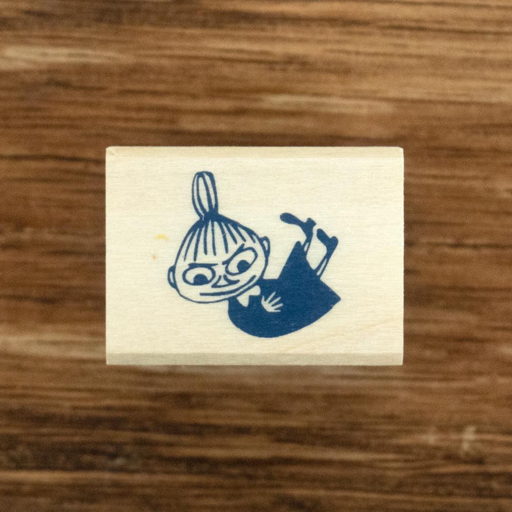 現貨｜Little My 阿美 Moomin 姆明 日本製 Beverly 木製 印章 印仔 (TSW-141)