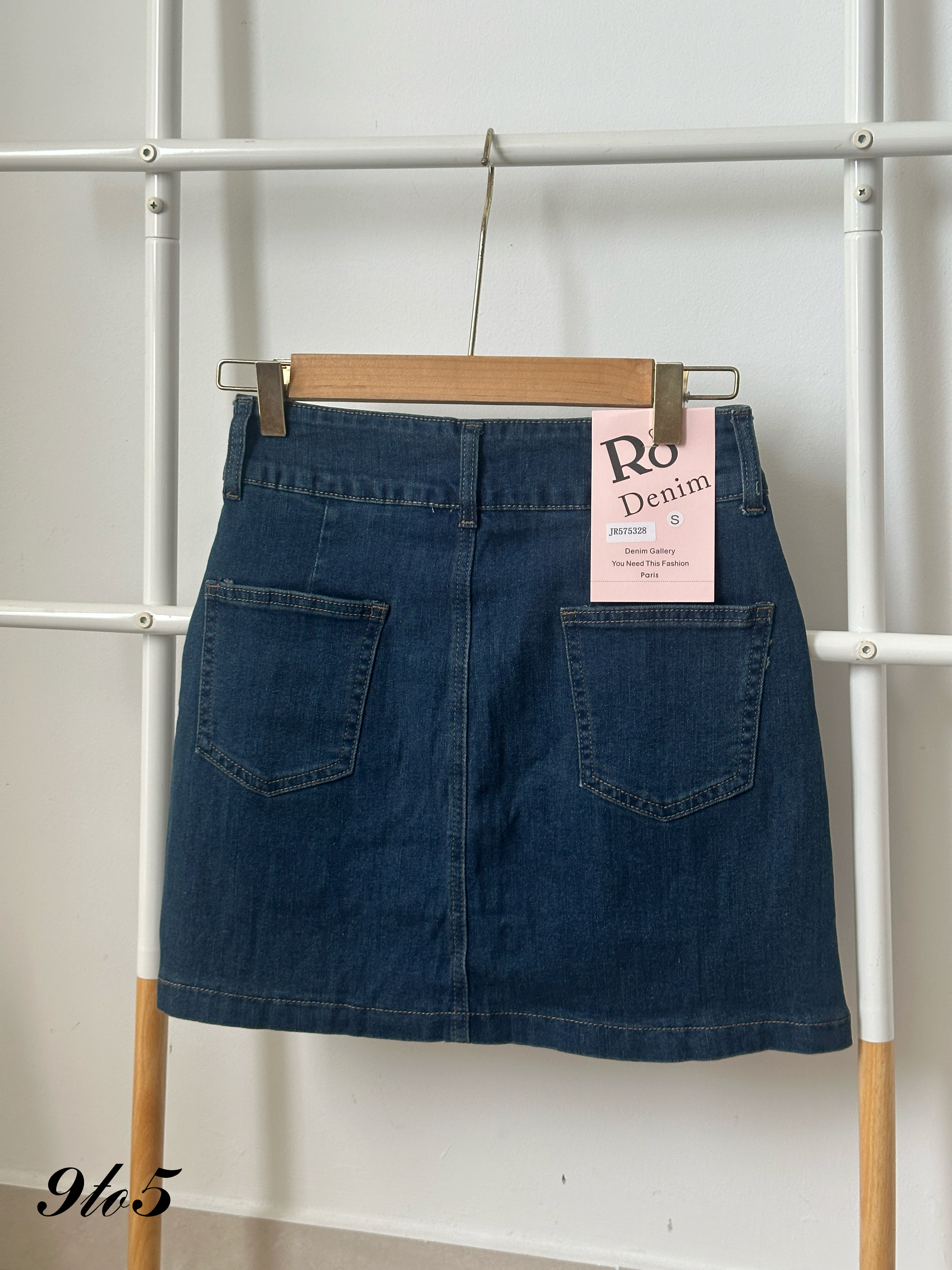 S1899 Denim Short Skirt - 3 Colors 