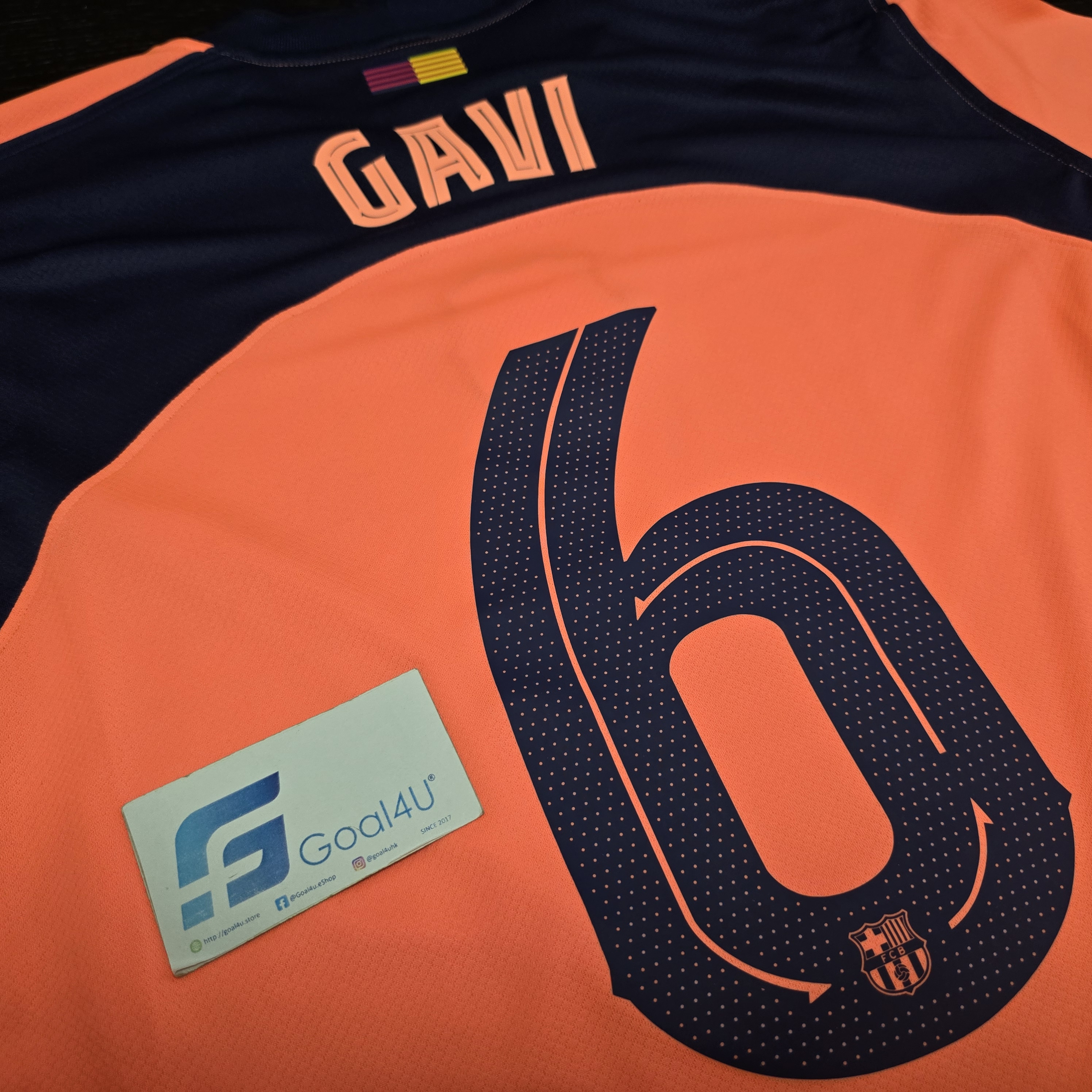 Nike Barcelona 巴塞羅拿 2025-26 三客球迷版球衣 (可加印字章) HM3201