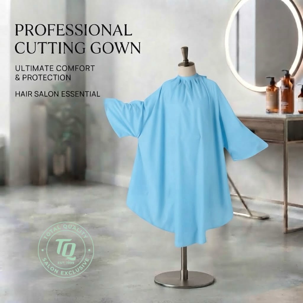 TQ cutting gown w/sleeve 有袖剪髮袍