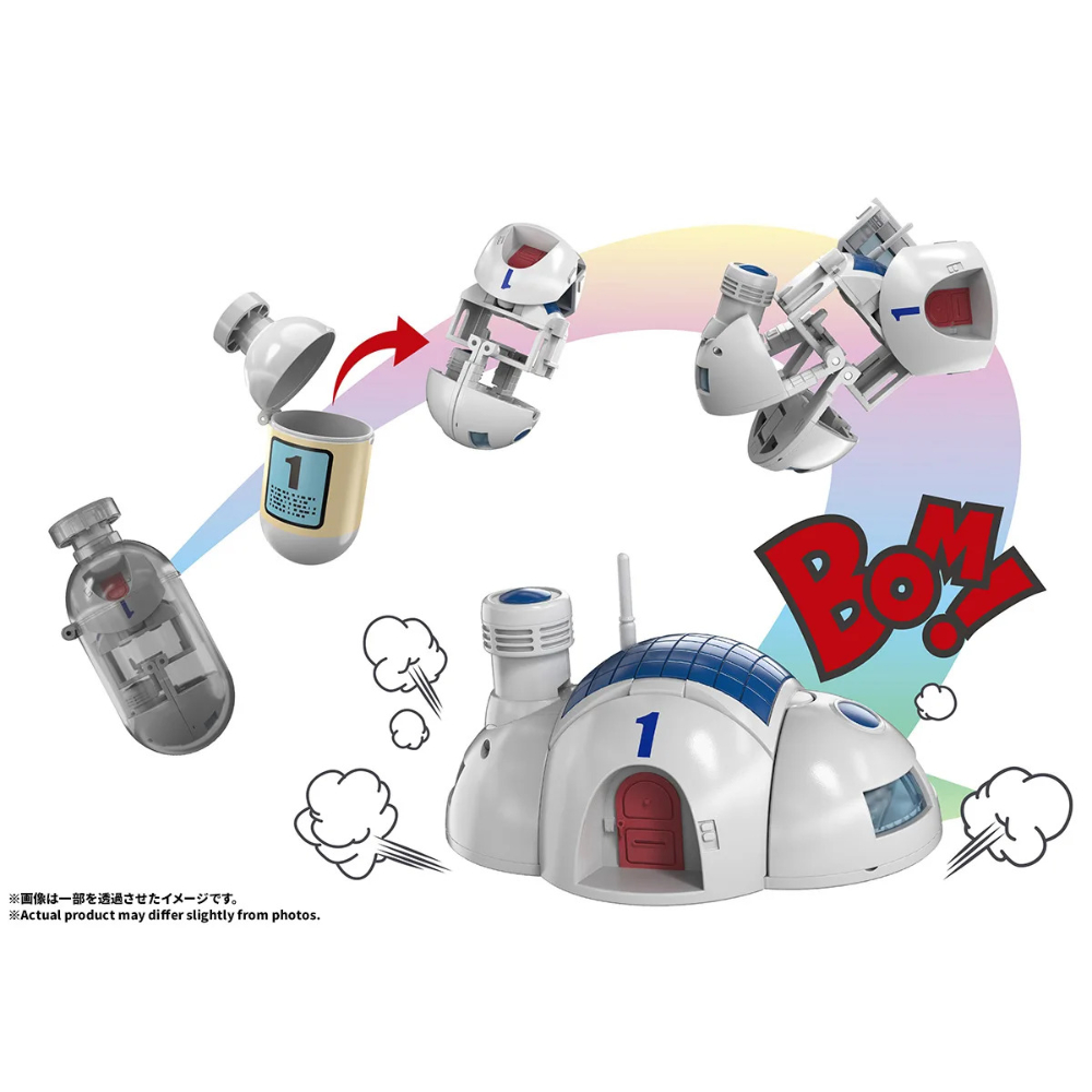 PREORDER ChangeArts Capsule No 1 Capsule House & No 9 Bulma's Motorcycle