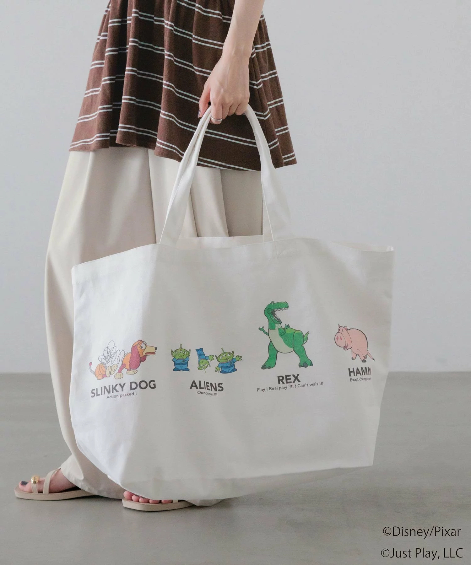 日本預訂📍Toy Story圖案超大容量Tote Bag 不包郵 2026年10月下旬出貨