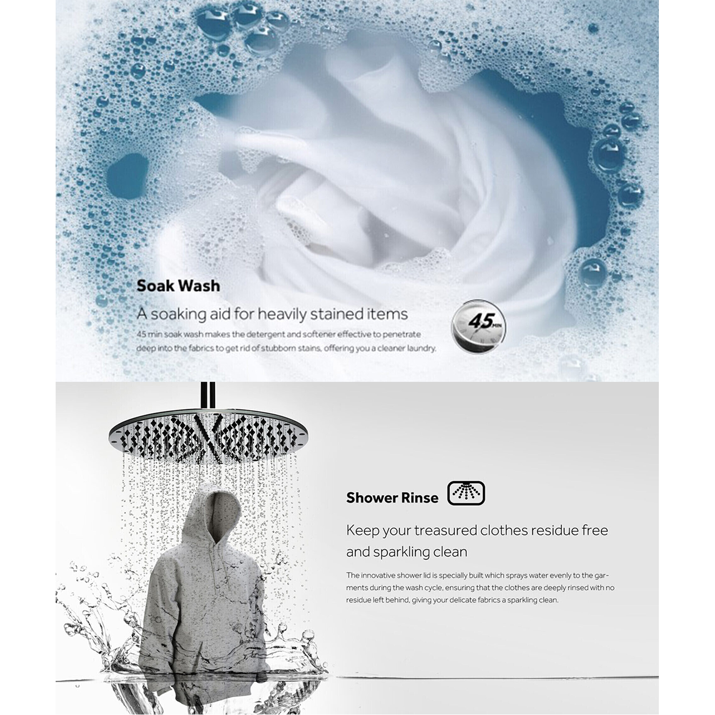 Haier 13kg Twin Tub Semi-Auto Washing Machine (HTW130-M1217)