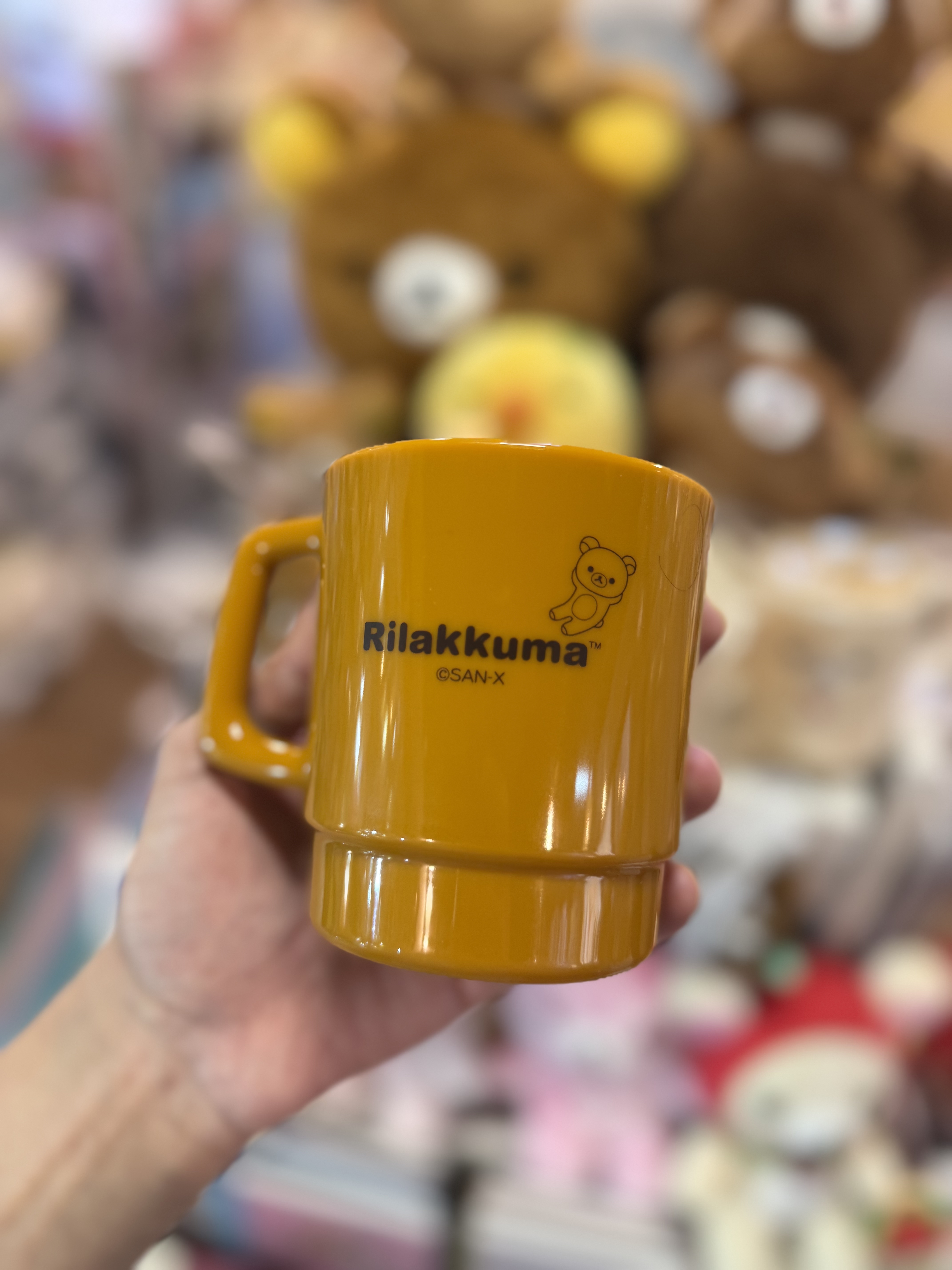 《現貨》全新rilakkuma 日本製樹脂膠杯