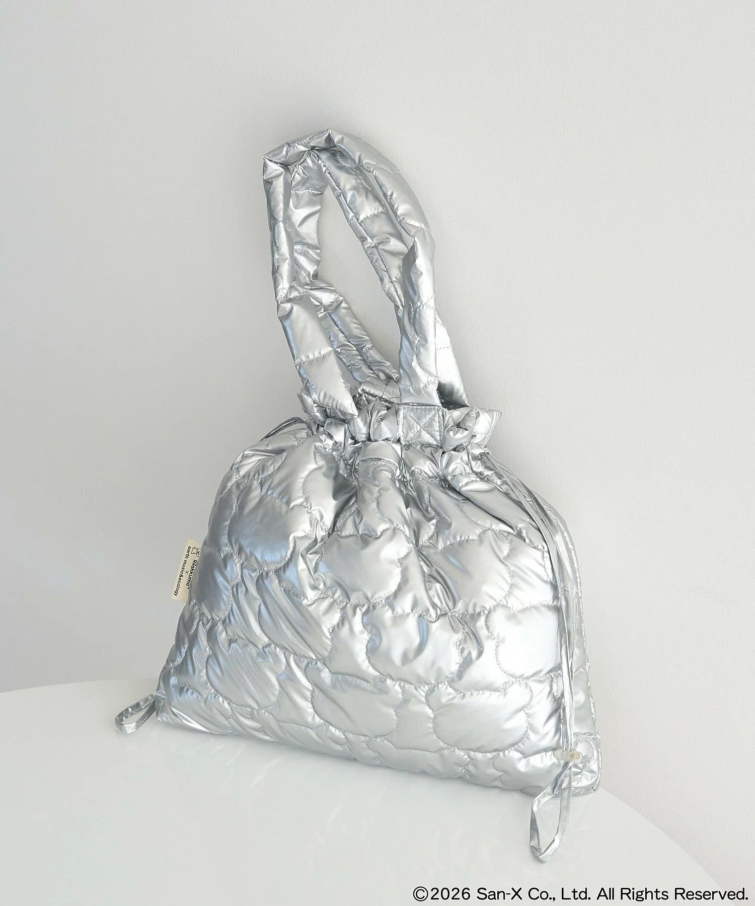 日本預訂📍日本鬆弛熊 × earth music&ecology系列 - 索繩款Tote Bag 不包郵