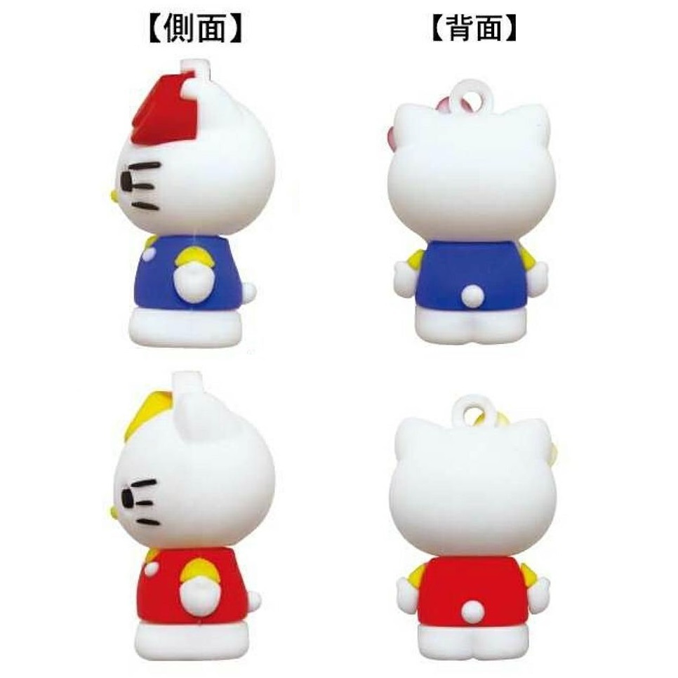 現貨｜【一套兩個】Sanrio Hello Kitty & Mimmy 日版 PVC 立體 吊飾鎖匙扣 (SAC-PK-KM)