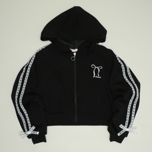 🆕【⭐訂購⭐】 🇯🇵日本直送🌀PINKHUNT 少女 蕾絲 刺繡 短身 連帽外套［3款選］🌀[ELCA-0042][260313]