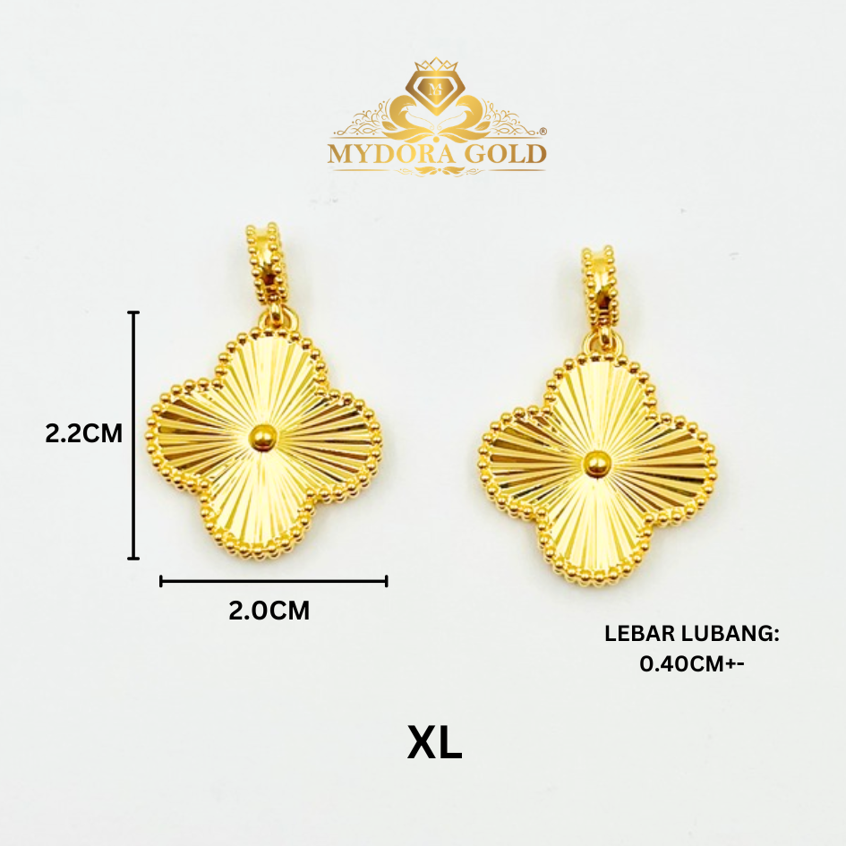 MYDORA Charm Clover Full Gold (5G) l EMAS 916/22K
