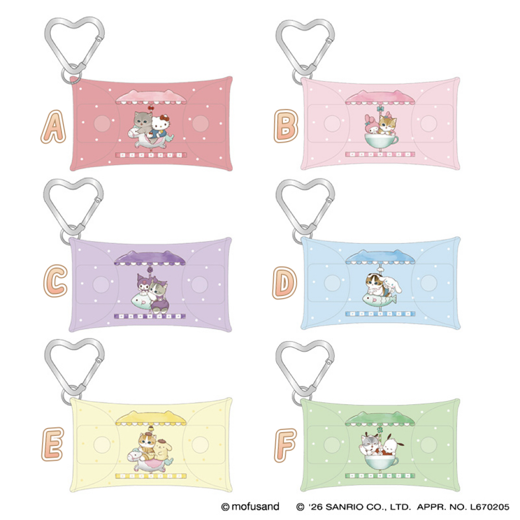 🎀【預訂】Sanrio x Mofusand 透明多用途包
