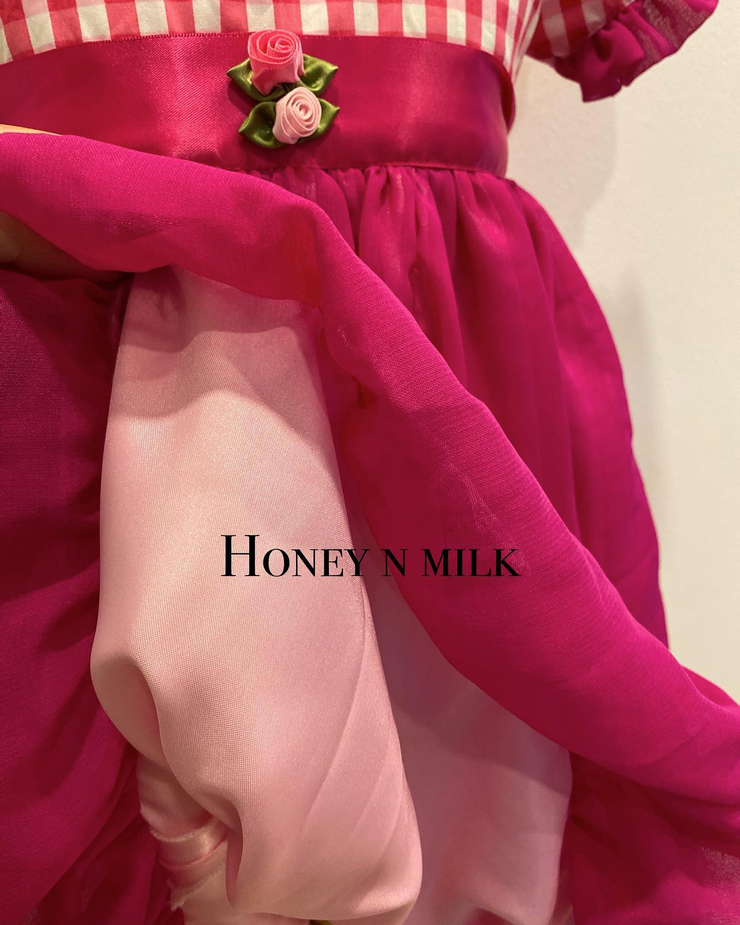 FG Checkered Peplum Dress