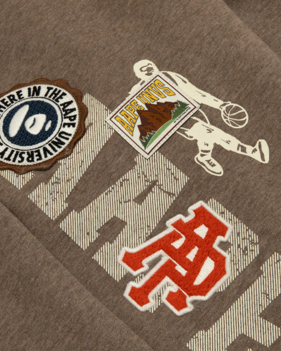 AAPE AAPEUNVS Embroidered Sweat Pants (D662XAR)