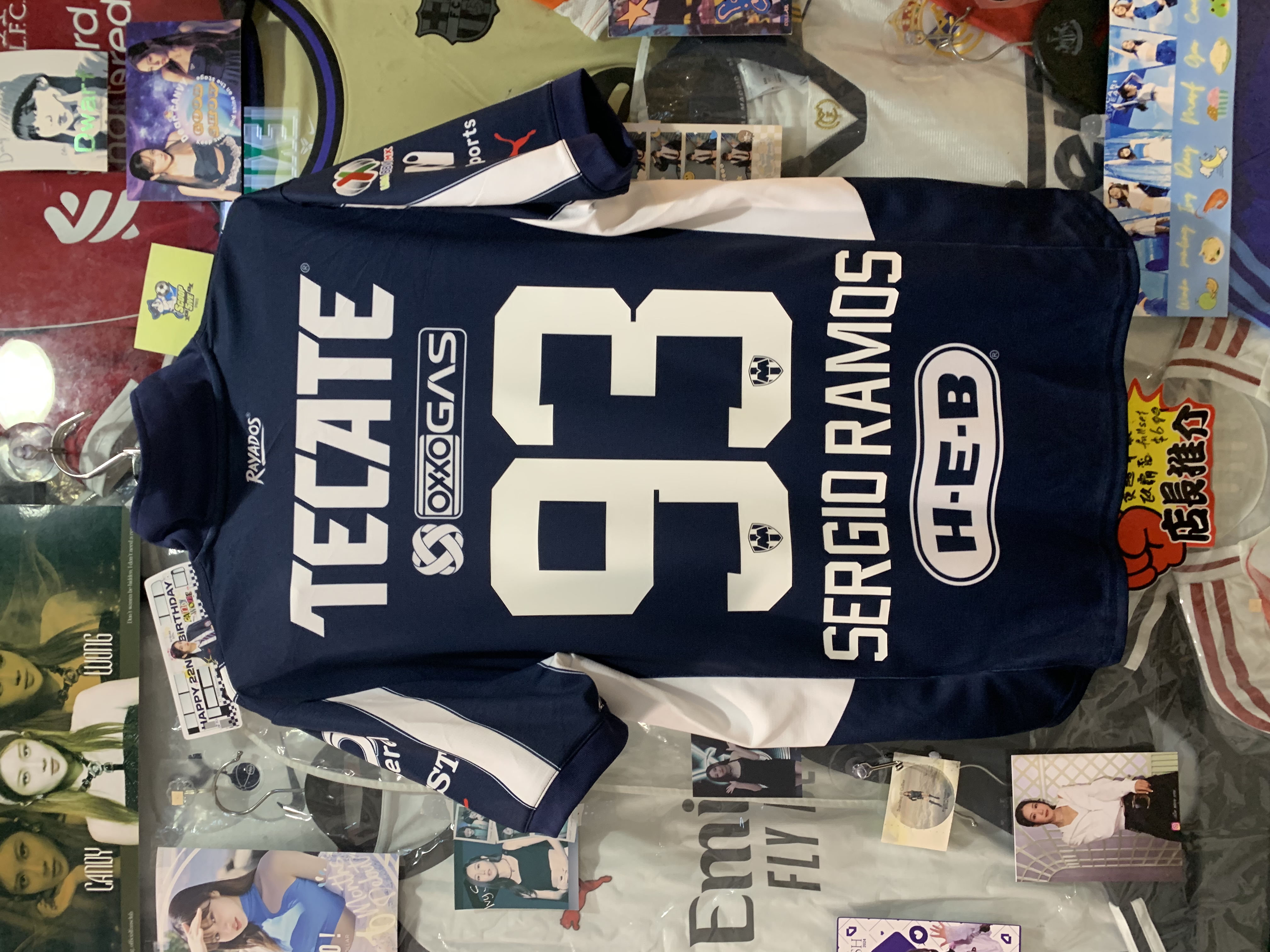 2024-25 Monterrey Home Jersey Sergio Ramos #93 with Liga MX patch