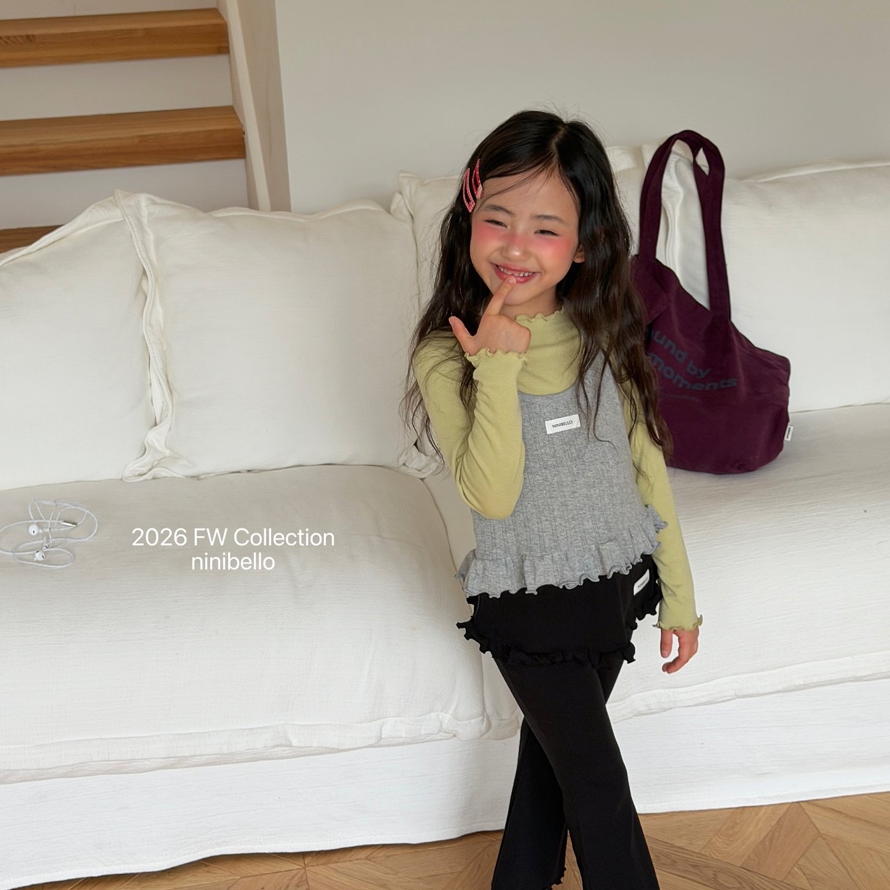 Ninibello | Soft Frill T-shirt 