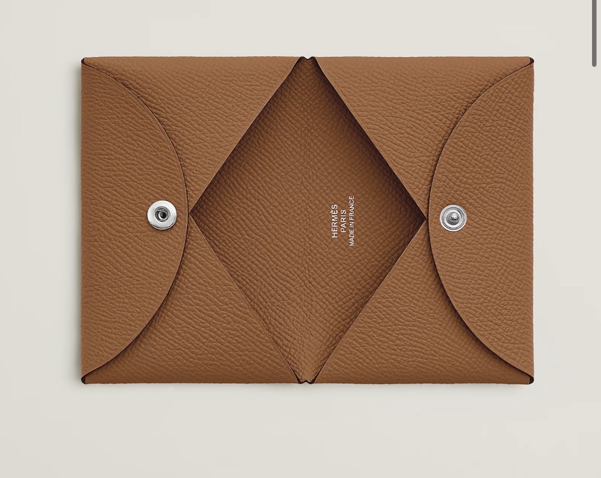 Hermes Calvi card holder
