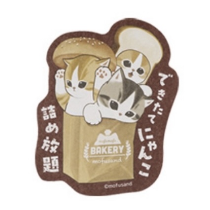 Mofusand 鯊魚貓 貼紙｜預訂