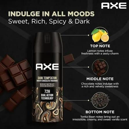 AXE Deodorant Body Spray Dark Temptation 150ml