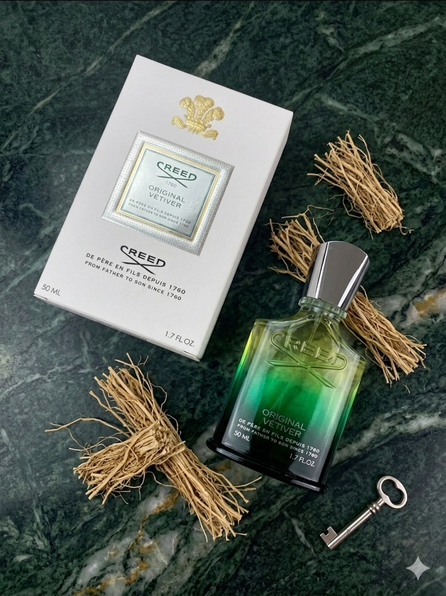 Creed Original Vetiver 原始香根草 100ml | 經典高級皂感、陽光綠意木質調、貴族紳士必備沙龍香