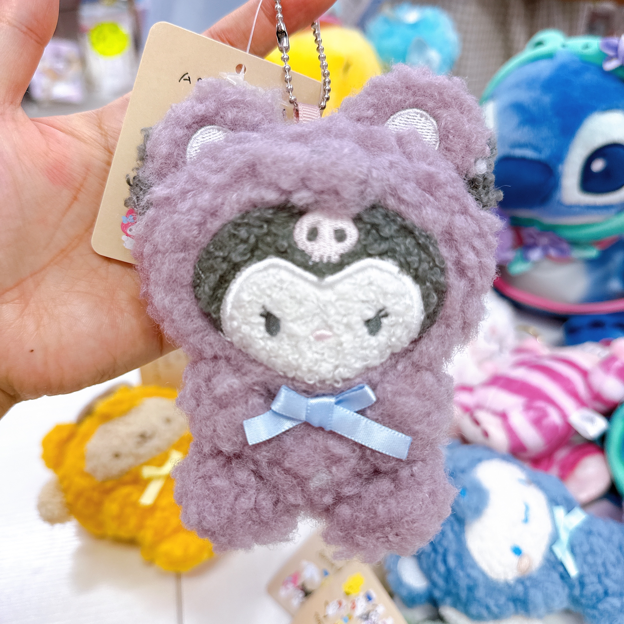 日本直送Sanrio x as know as plus 系列扮熊仔公仔掛飾扣針 ccc