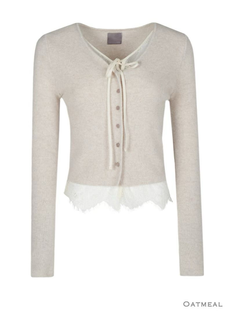 Romantic soft lace cardi