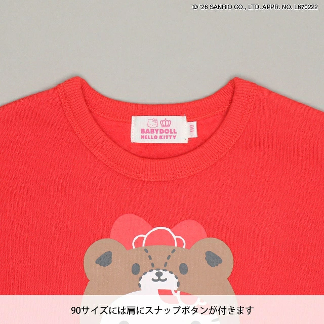 🆕【⭐訂購⭐】🇯🇵日本直送 🌀 #Sanrio Friends 絨毛衛衣［5款選］🌀  [PLJA-0083] [261019]