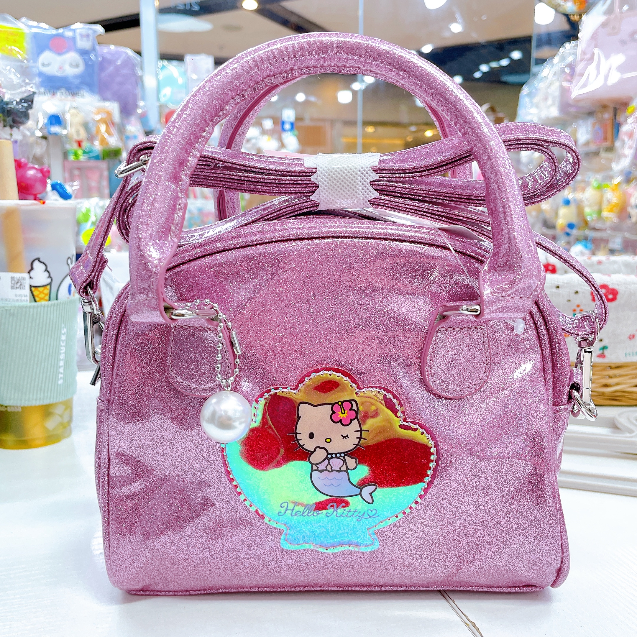 日本直送Hello Kitty可以調校長短斜孭袋手挽袋