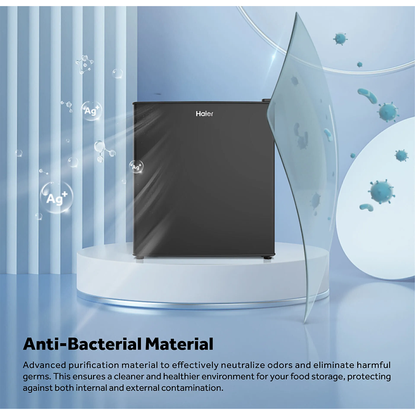 Haier 62L Minibar Refrigerator (HR-68H)