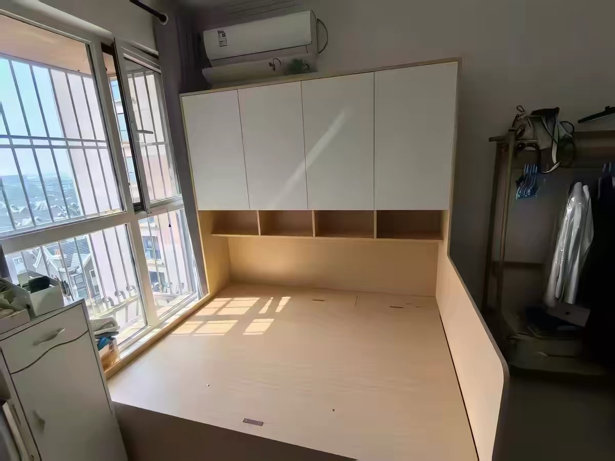 榻榻米床連衣櫃一體箱式床 小戶型現代簡約可訂製奶油風抽屜床儲物床 bed