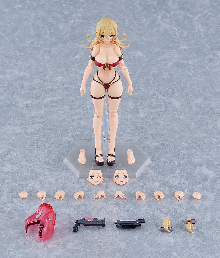 (預訂訂金 $200 / $300) (總價 $465 / $598) Max Factory figma 701 BUNNY SUIT PLANNING Veronica Sweetheart: Swimsuit Ver. 維羅妮卡·甜心 泳裝Ver. (行版普通版 / 日版特典版)